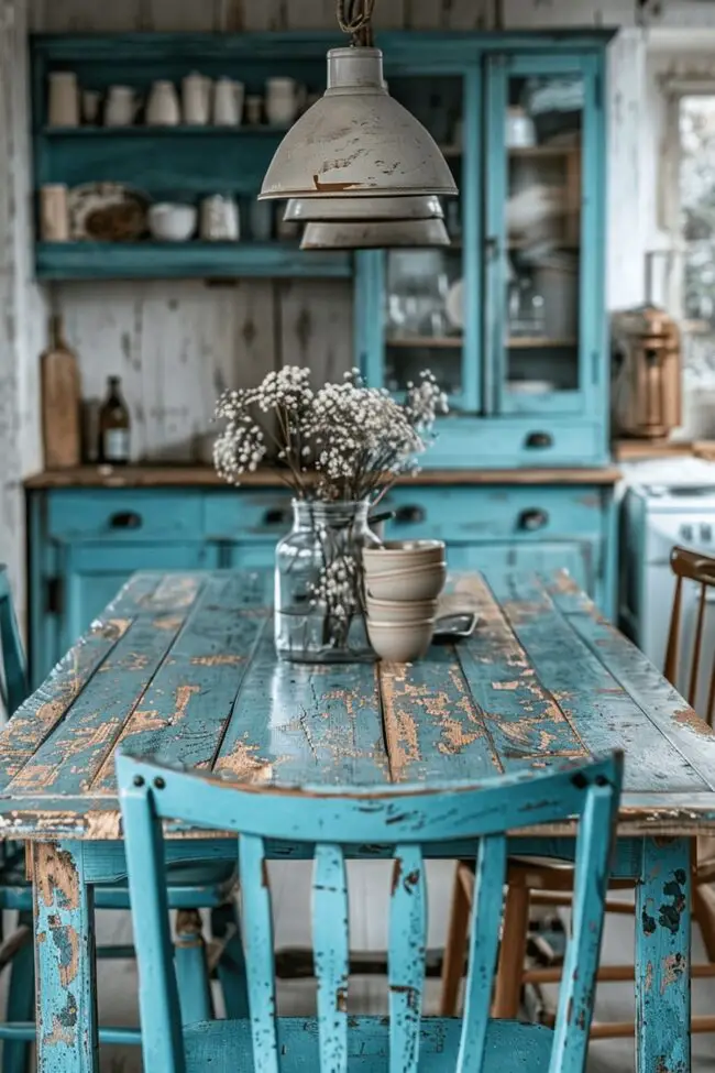 Reviving Worn Kitchen Chair Paint