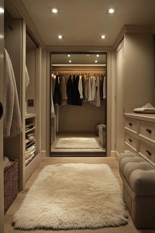 Maximize Room with Stylish Closet Mirrors