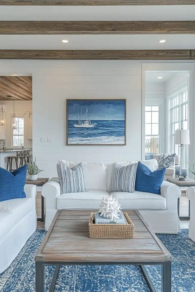 Coastal Haven Living Space