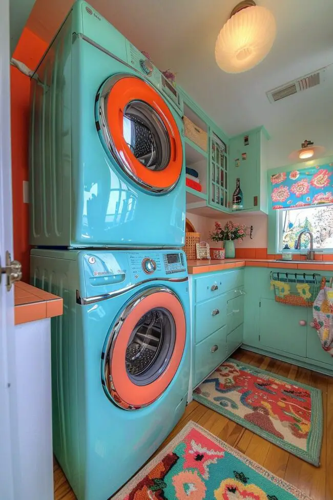 Nostalgic Laundry Organization Solutions