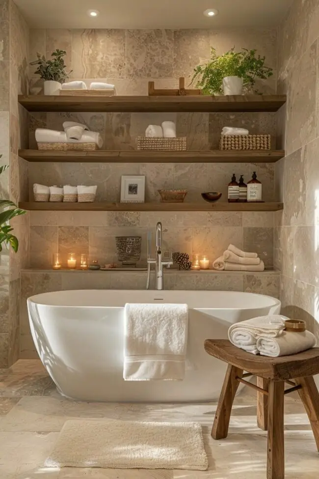 Serene Bathroom Sanctuaries