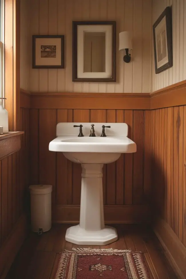 Rustic Restroom Retreat