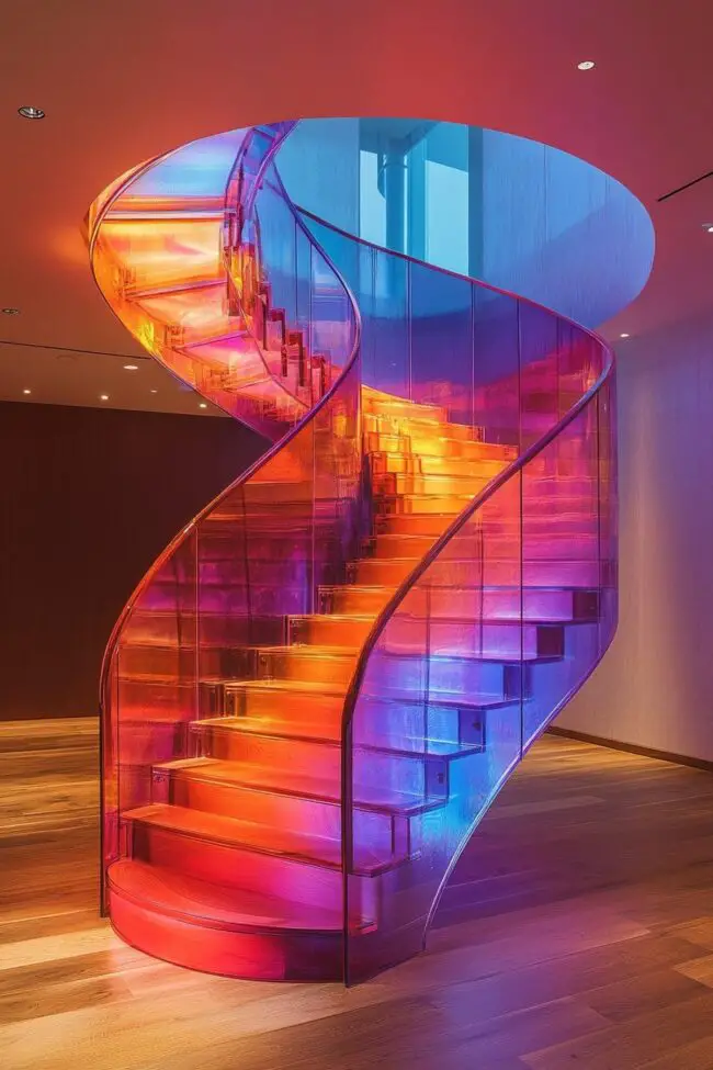 Contemporary Staircase Art Design