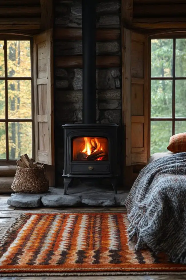 Fireside Resting Nook