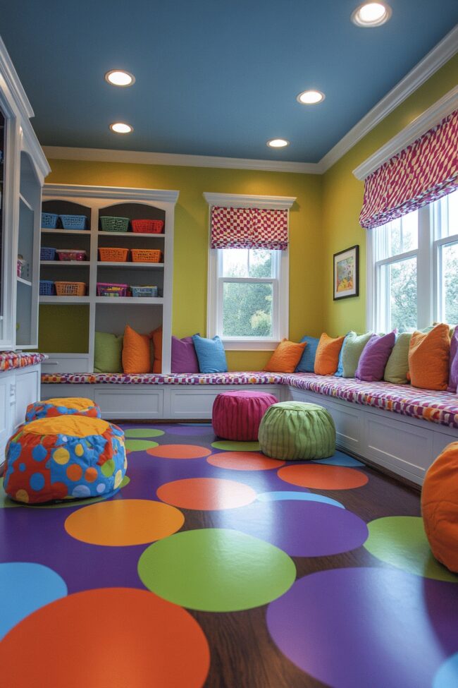 Polka Dot Fun Playroom