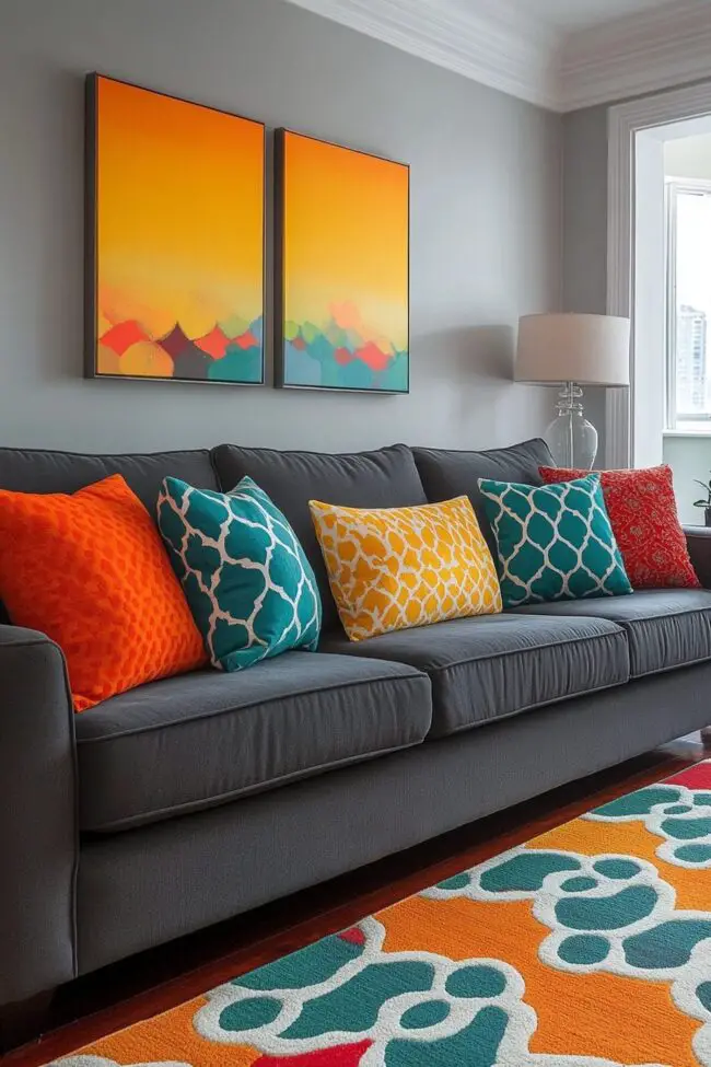 Vibrant Color Accents