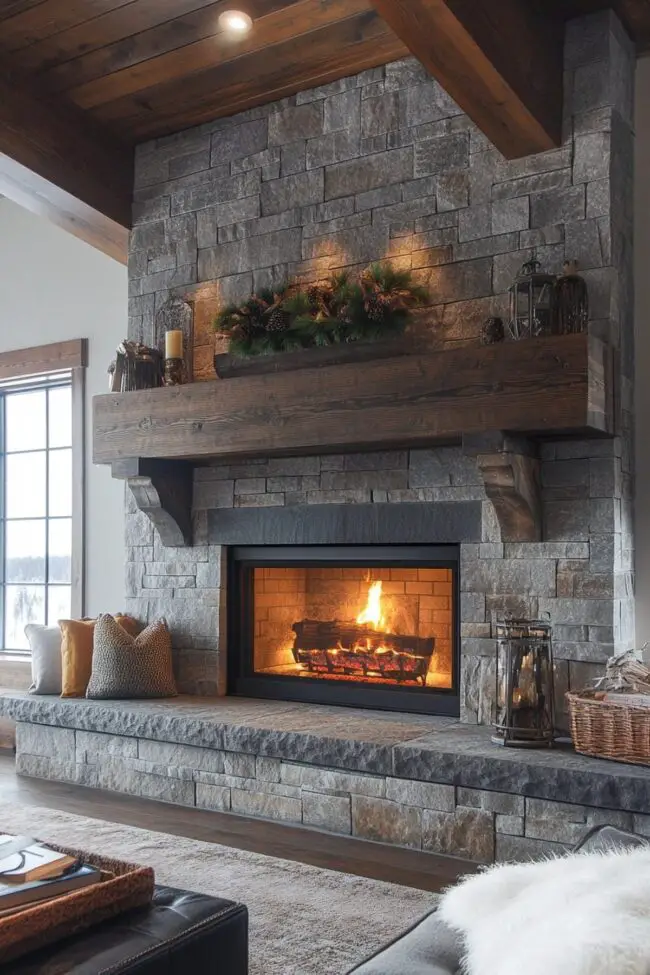 Rustic Hearth Retreat