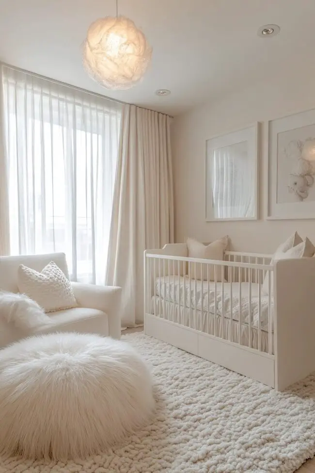 Contemporary Simple Baby Room