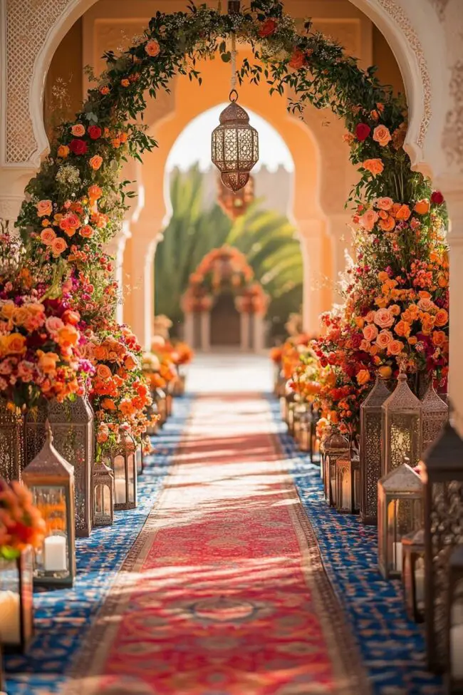 Moroccan Archway of Intrigue