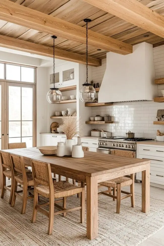 Charming Simple Farmhouse Kitchen Design