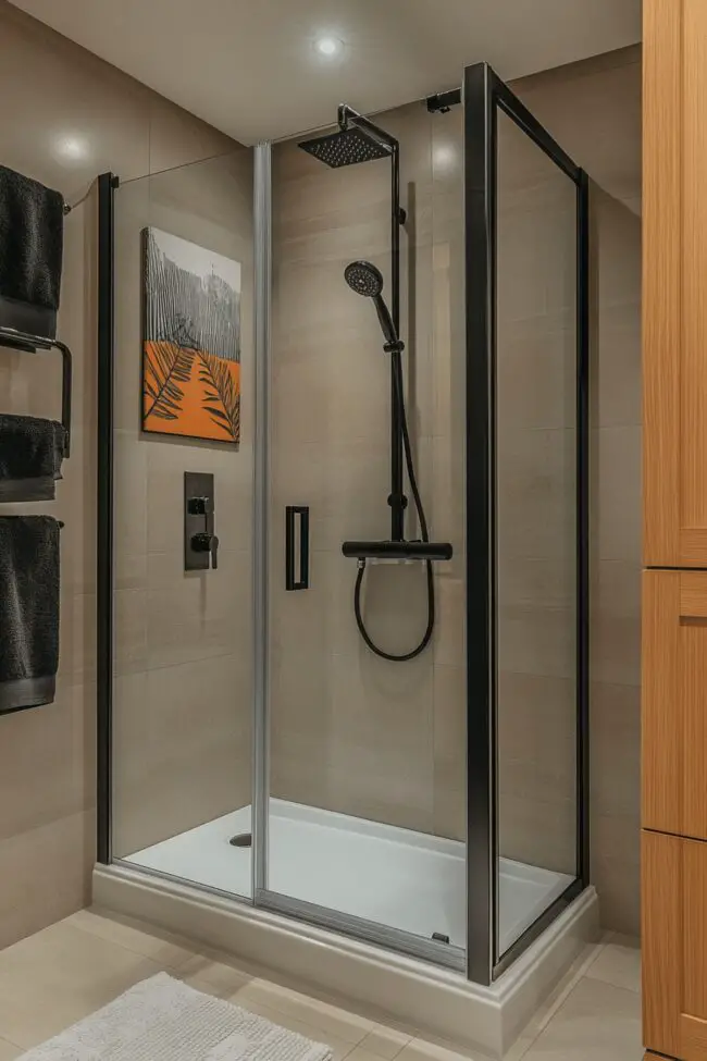 Modern Elegance in Showers