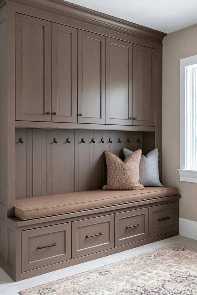 Modern Mudroom Makeover