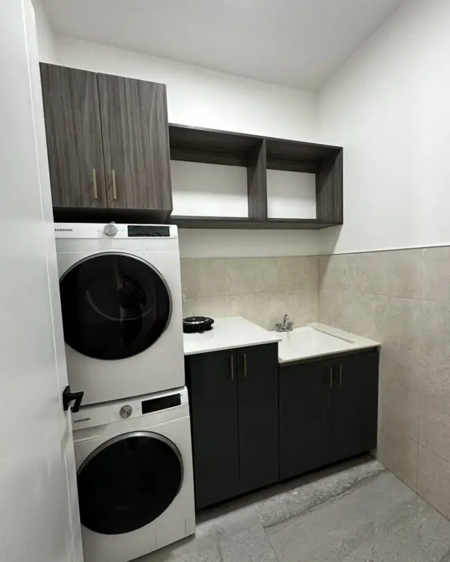 Things to Consider Before Designing a Stacked Laundry Room