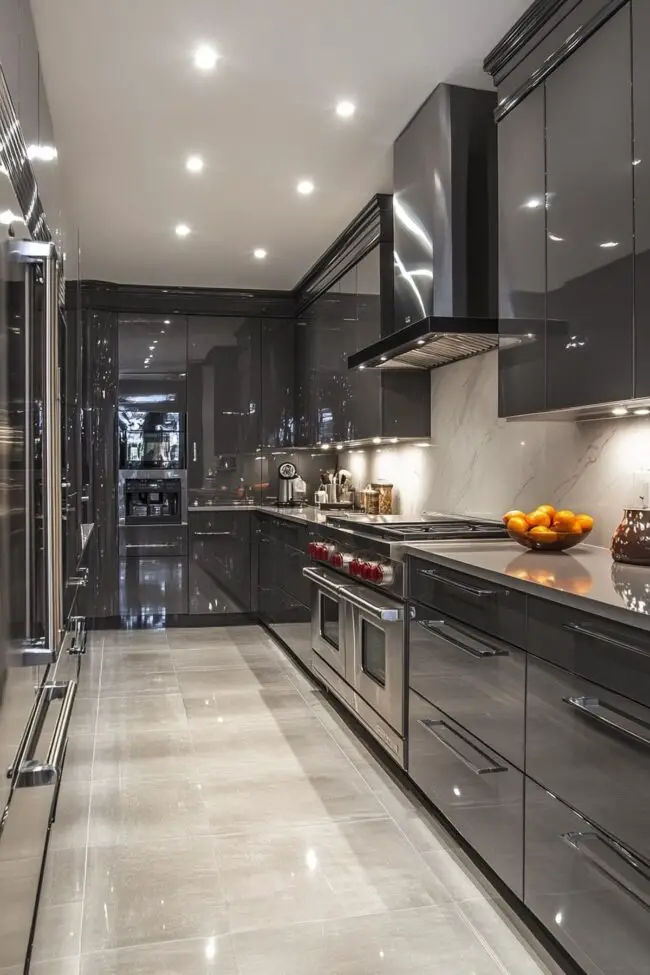 Sleek City Kitchen Design