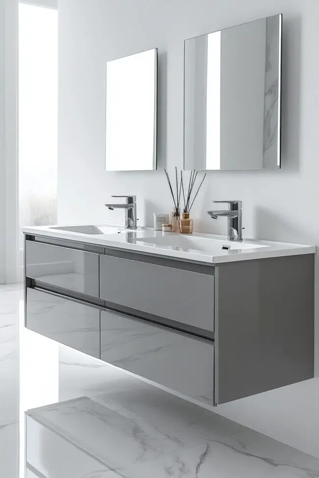 Sleek Dual Vanity