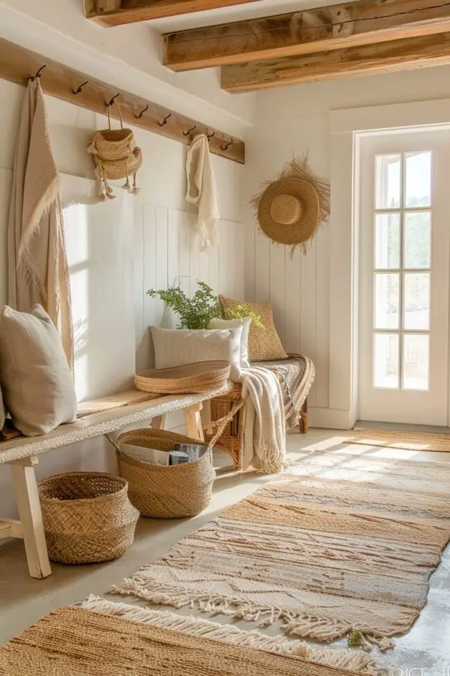 Nordic Inspired Entryway Design