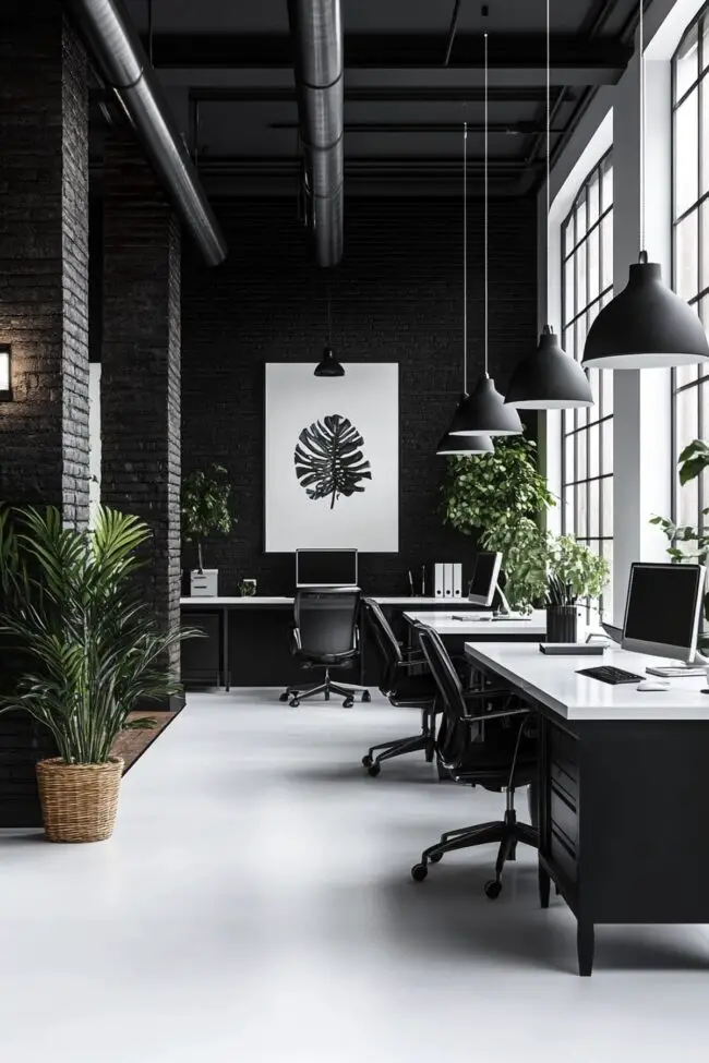 Monochrome Power Office