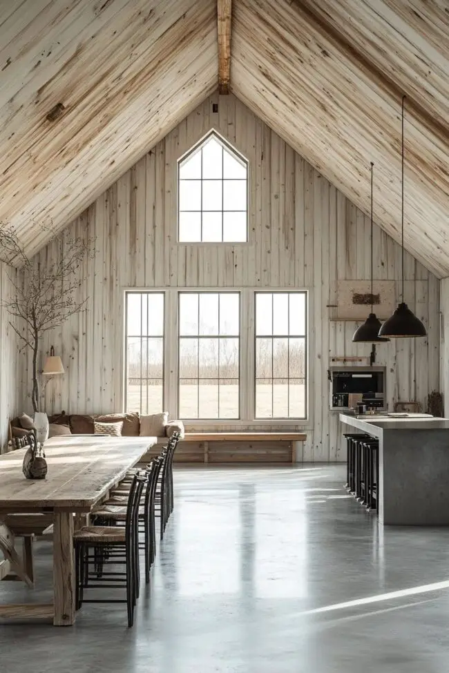 Chic Barn Style Home Design