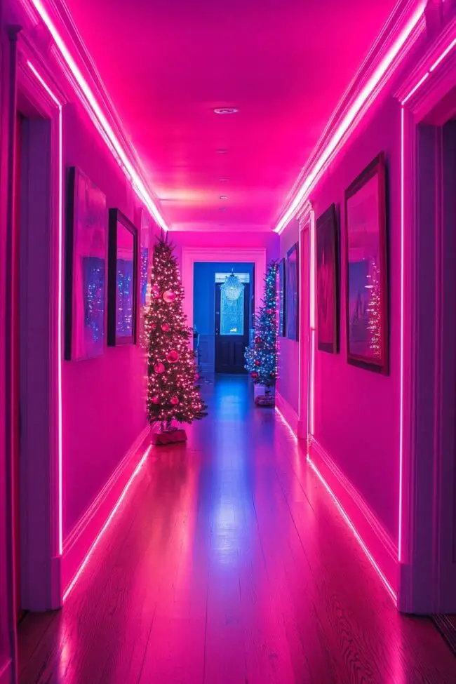 Festive Neon Glow