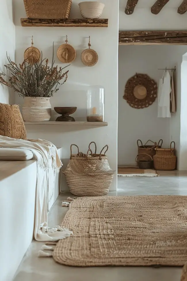 Artisanal Baskets and Rugs