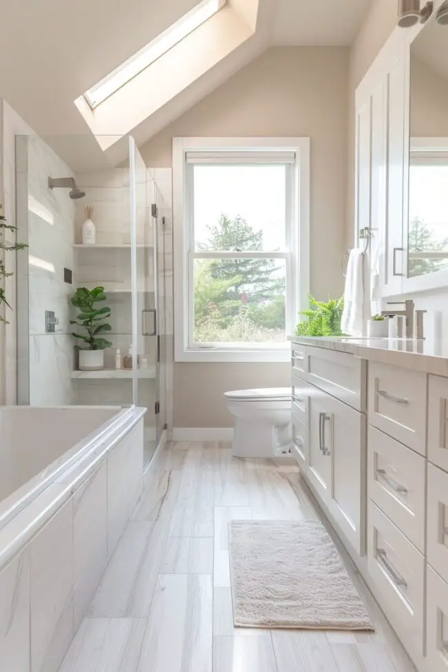 Fresh and Luminous Bathroom Ideas