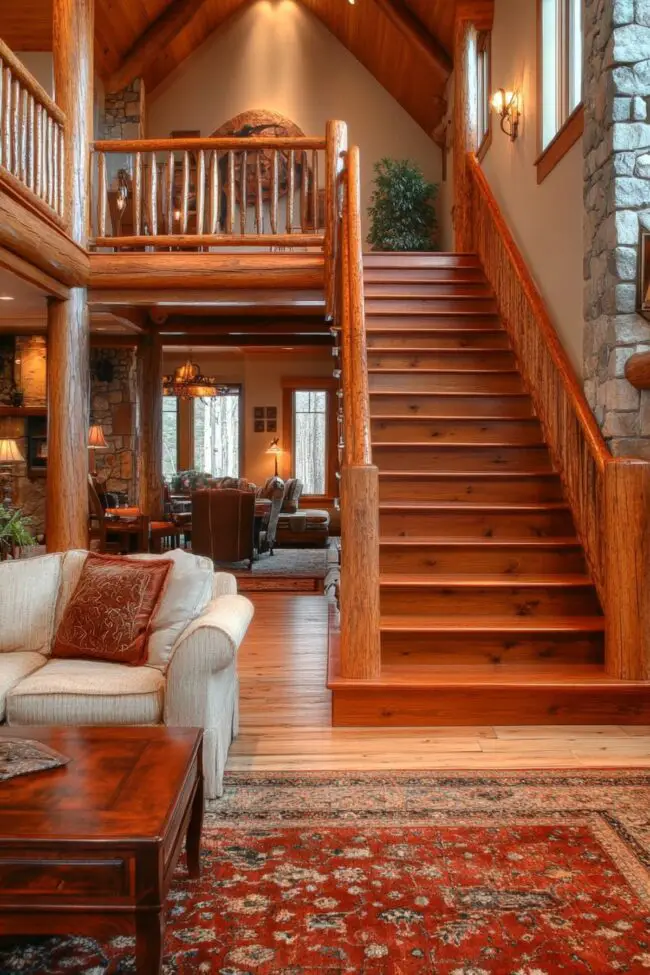 Warm Cedar Accents