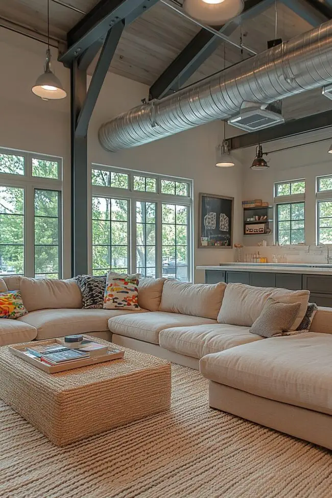 Lofty Industrial Family Space