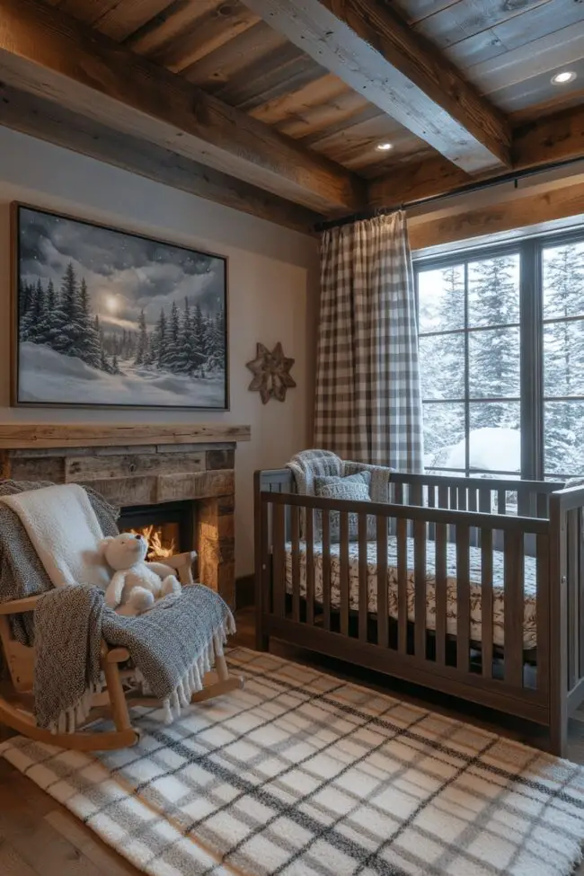 Cozy Snowy Retreat Nursery