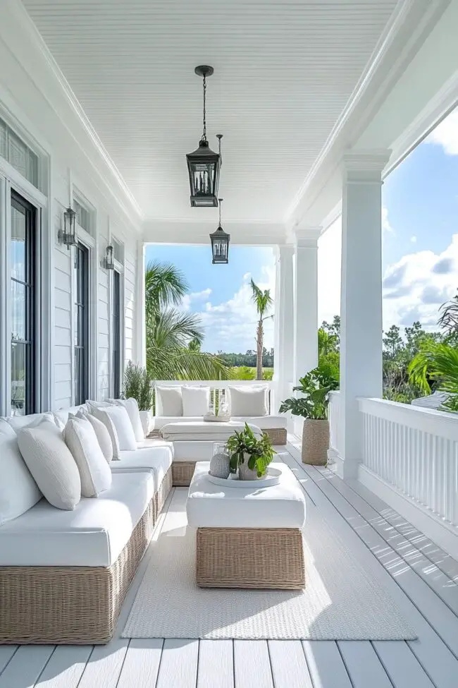 Fresh White Porch Inspirations