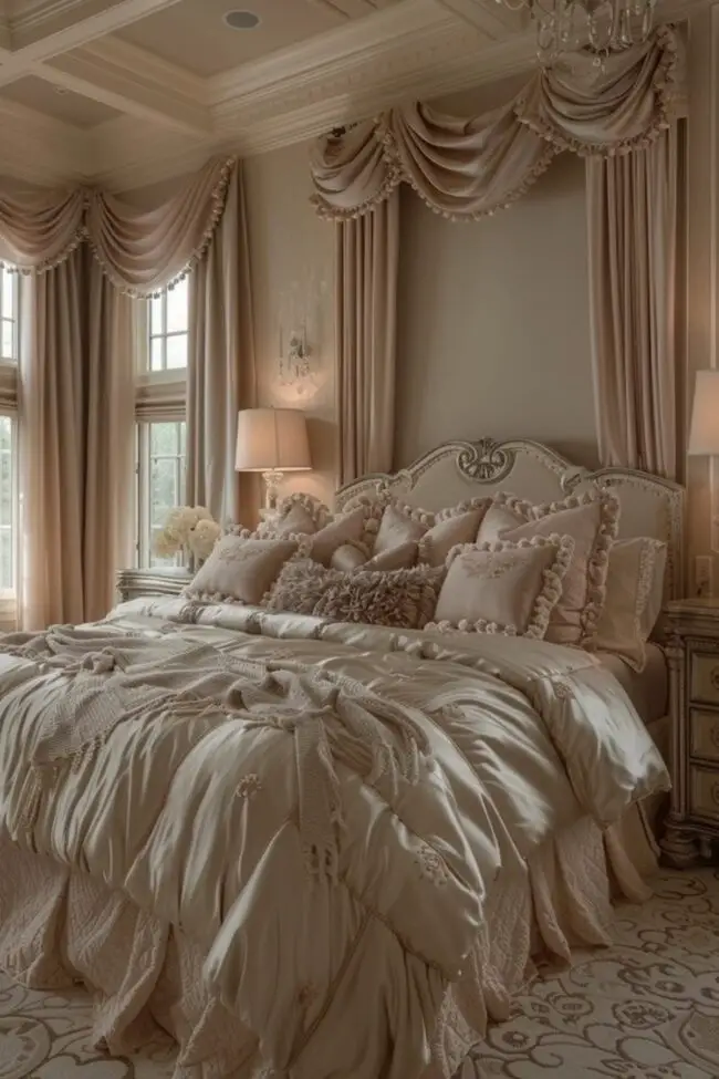 Luxurious Bedding Layers