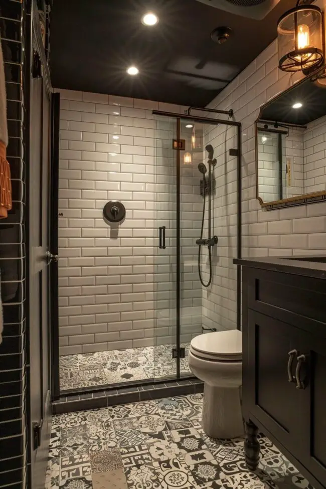 Art Deco Bathroom Elegance