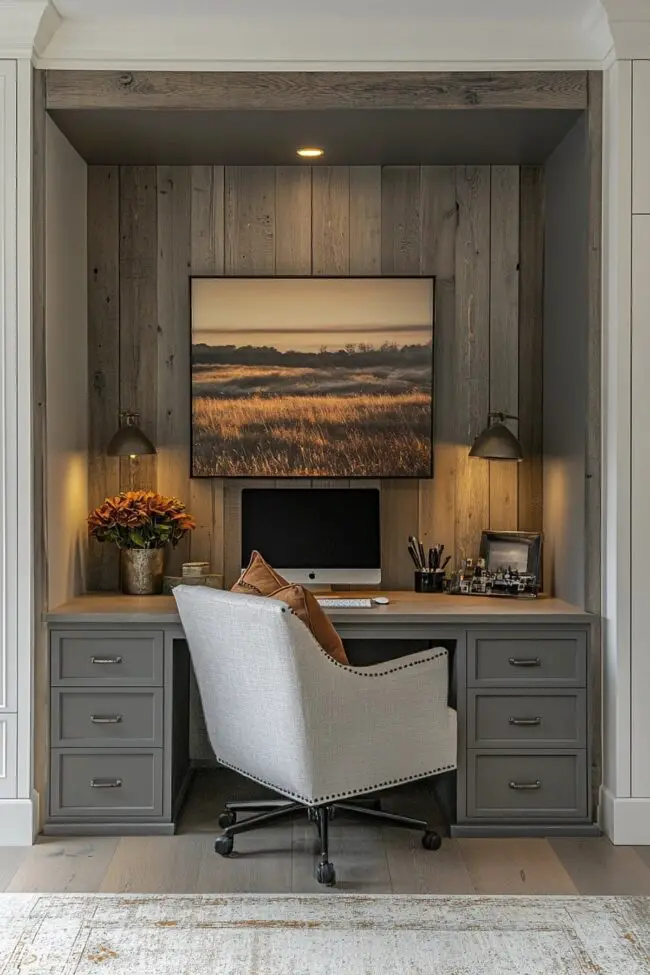 Cozy Home Office Corner