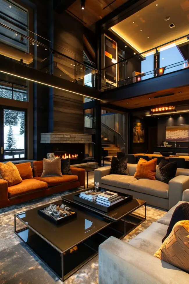 Opulent Modern Interiors