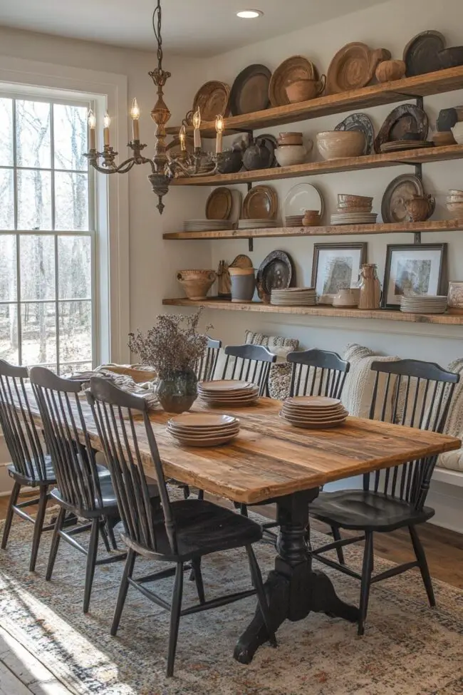 Charming Country Style Breakfast Area