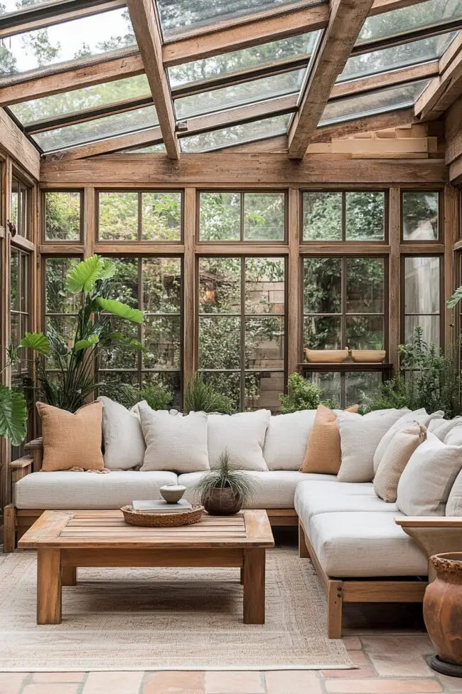 Modern Sunroom Retreat