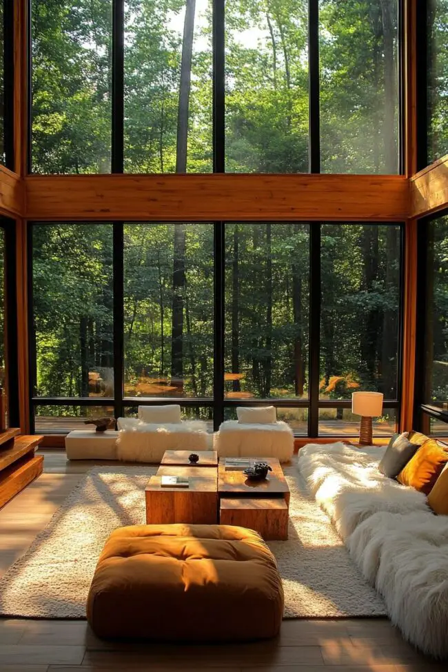 Modern Woodland Retreat Experience