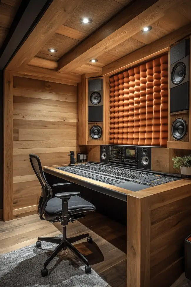 Creative Sound Recording Room