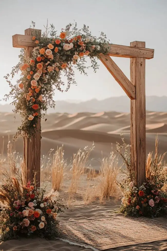 Desert-Inspired Boho Arch Design