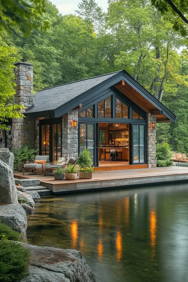 Lakeside Hideaway Outdoor Design