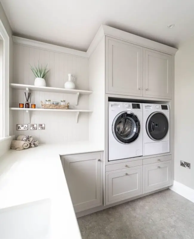 Why Choose a Stacked Laundry Room?