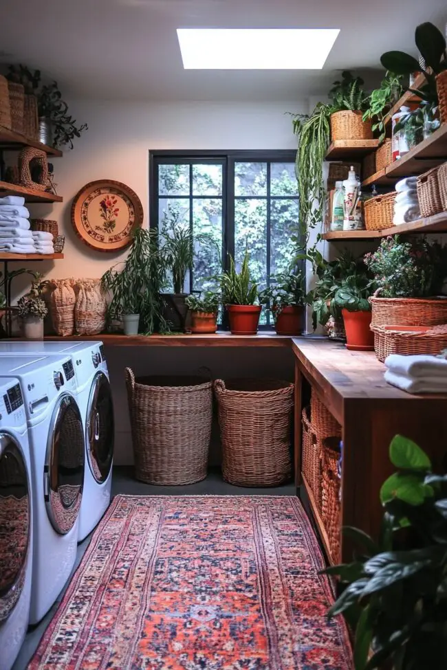 Eclectic Laundry Retreat