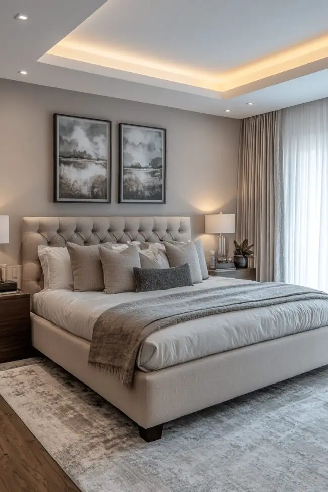 Luxurious Modern Master Suite