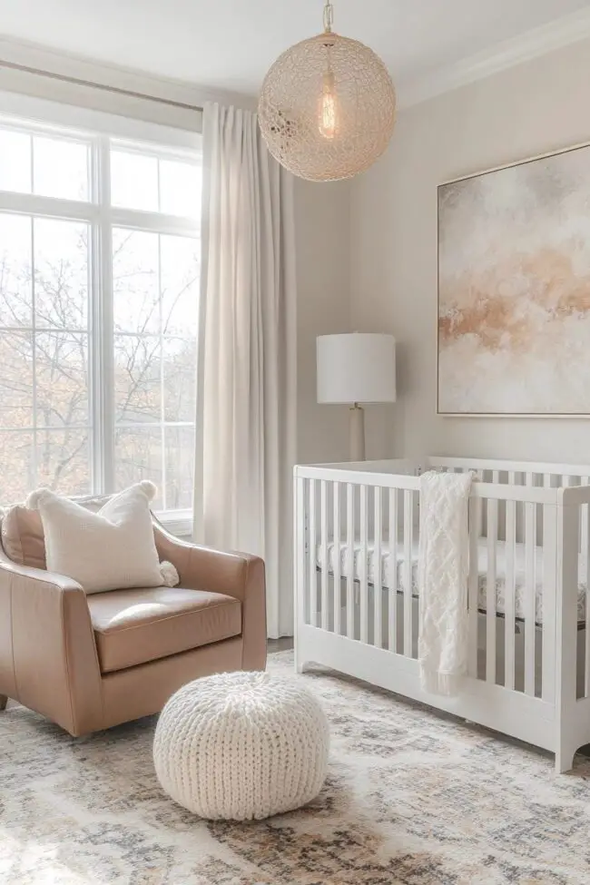 Stylish and Modern Baby Room