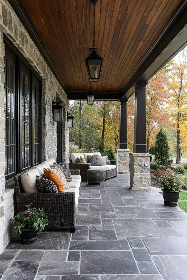 Stunning Stone Porch Design Elements