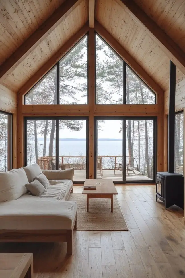 Spacious Cabin with Lofty Ceilings