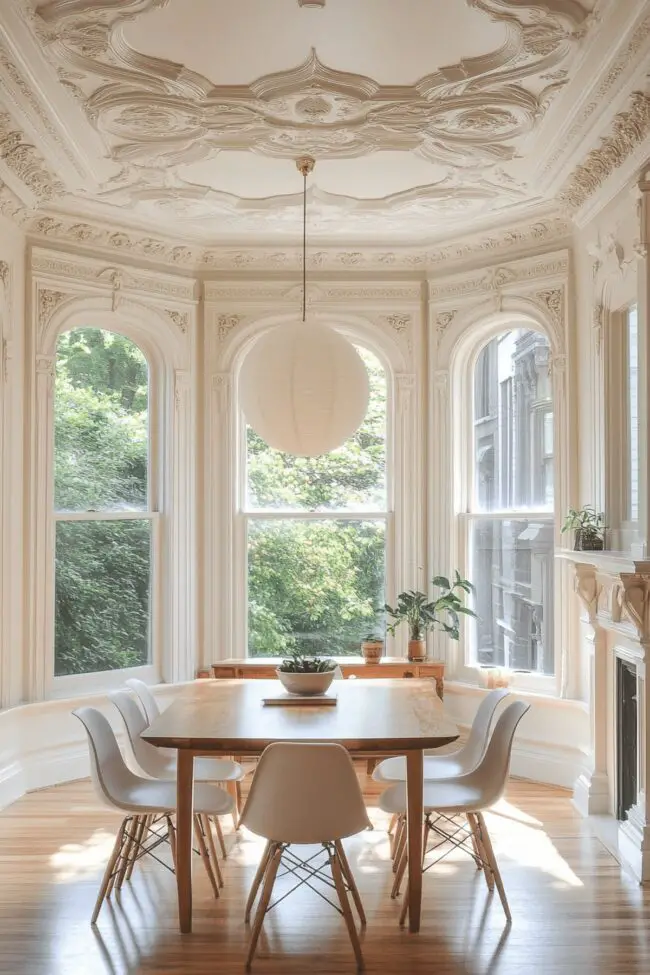 Victorian-Inspired Dining Room Design