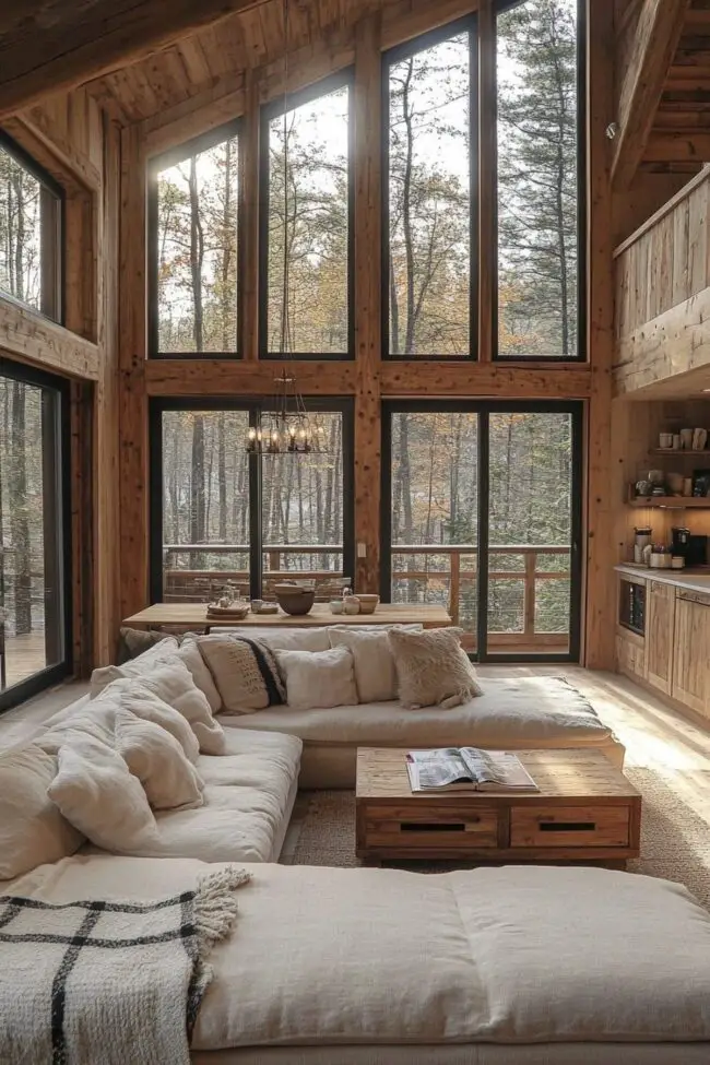 Spacious Cabin Aesthetics