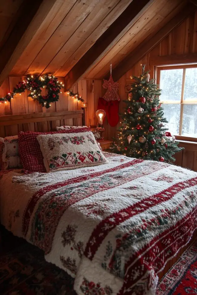 Festive Bedroom Retreat