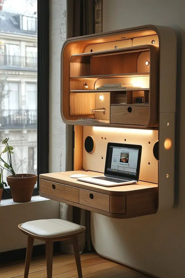 Modern Cube Workspace Design