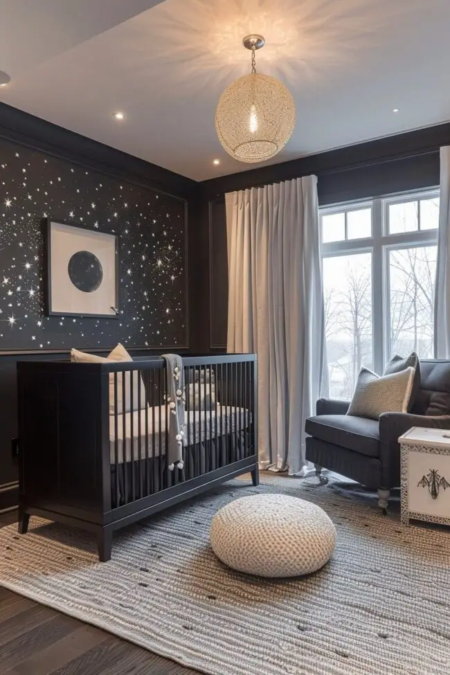 Celestial Inspired Baby Room Design